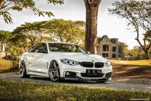 BMW 435i Coupe Alpine White on ADV.1 Wheels (ADV05 M.V2 SL) 2017 года (AU)